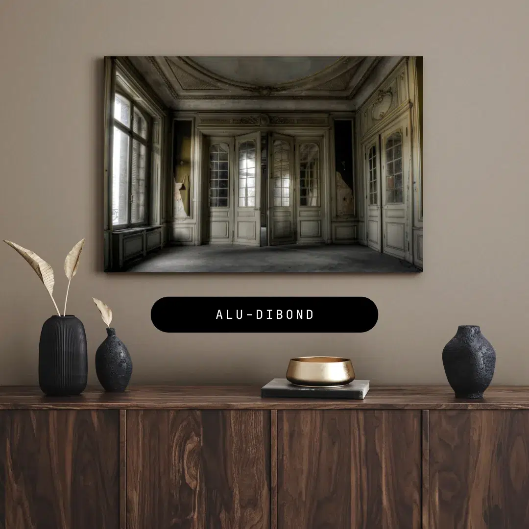 "Villa" Fine-Art-Print auf Alu-Dibond